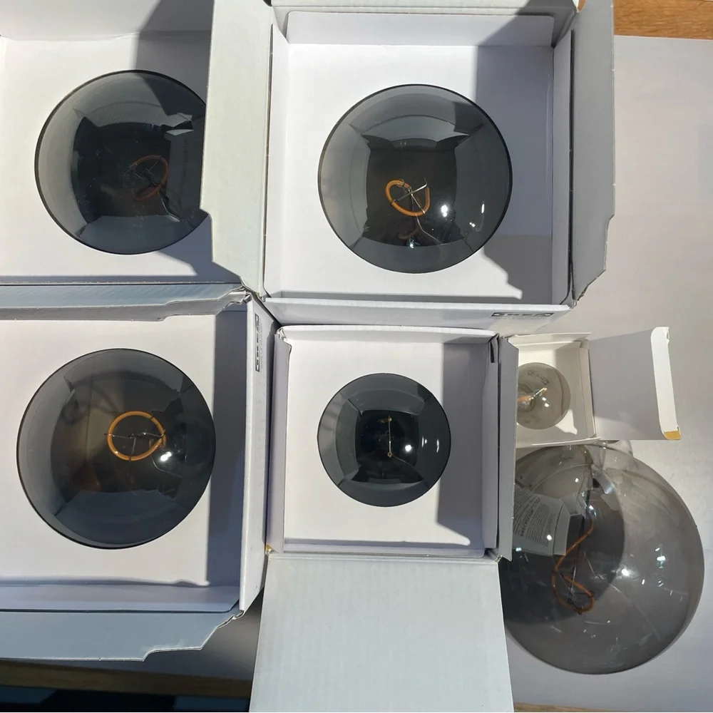 IKEA LUNNOM LED Bulbs - set of 6 across three sizes - item “last chance to buy”